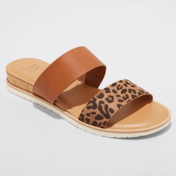 A New Day Two Band Slide On Sandals - Picture 4 of 7